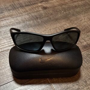 Nike Rabid M SC 018 Matte Black Sunglasses with Case